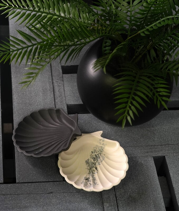 Copy of Shell Trinket Tray- Solid colour