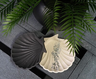 Copy of Shell Trinket Tray- Solid colour