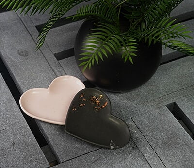 Copy of Heart Trinket Tray- Solid colour