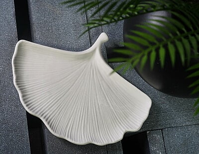 Copy of Ginkgo Leaf Trinket Tray- Solid Colour