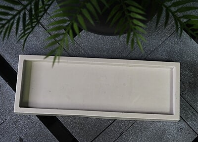 Copy of Rectangular Trinket Tray- Solid Colour