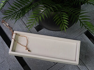 Copy of Rectangular Trinket Tray- Solid Colour