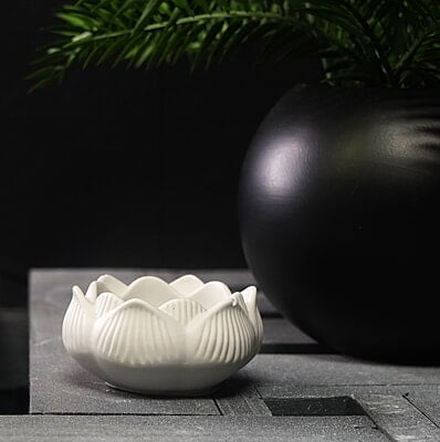 Copy of Lotus Flower Trinket Bowl- Solid Colour