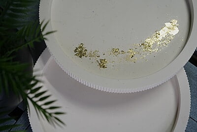 Copy of Large Ribbed Tray- Solid Colour