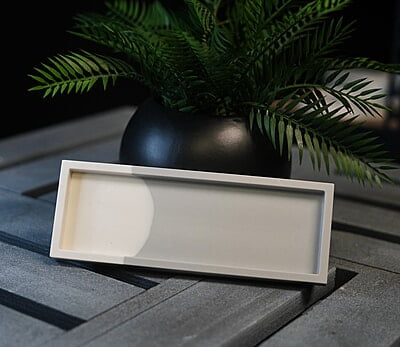Copy of Copy of Rectangular Trinket Tray- Split Colour