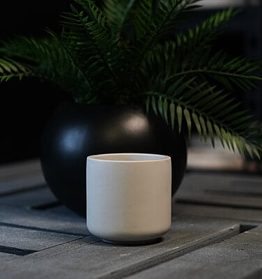 Copy of Tall Circular Trinket Holder- Solid Colour