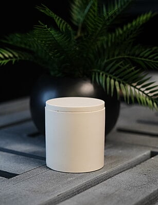 Copy of Large Tall Trinket Holder & Lid- Solid Colour