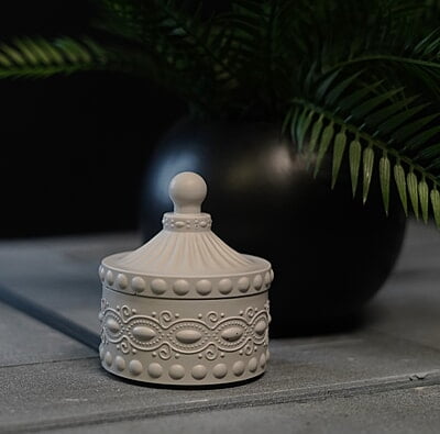 Copy of Vintage Trinket box- Solid colour