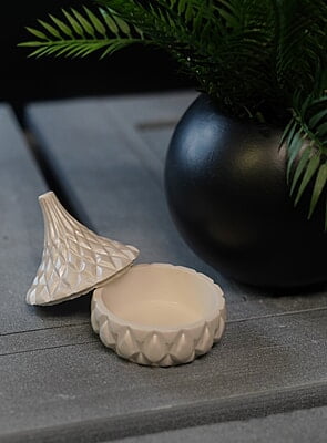Copy of Geometric Trinket Box- Solid Colour