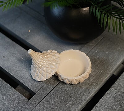 Copy of Geometric Trinket Box- Solid Colour