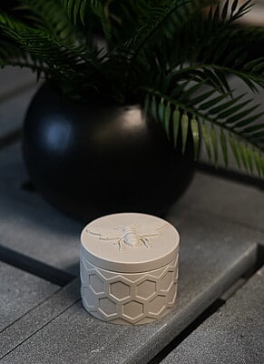Copy of Beehive Trinket Box- Solid Colour