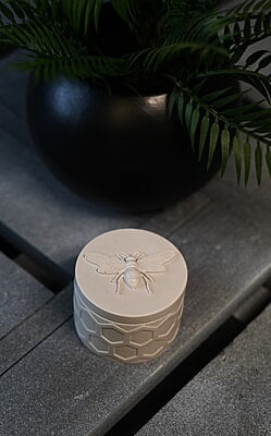Copy of Beehive Trinket Box- Solid Colour