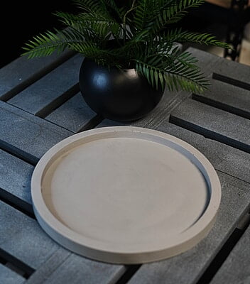 Copy of Large Round Tray- Solid Colour