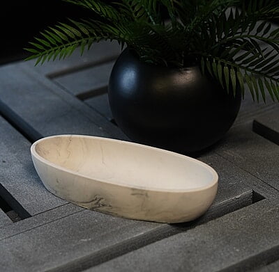 Copy of Large Boat Bowl- Marble