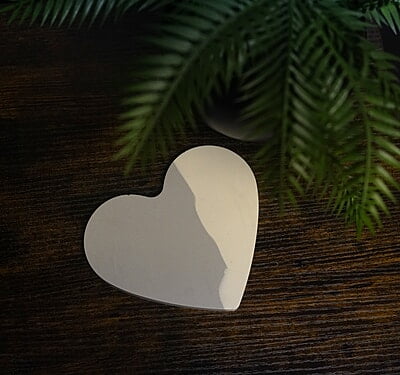 Copy of Small Heart Styling Tray-Split Colour