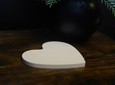 Copy of Large Heart Styling Tray- Solid colour