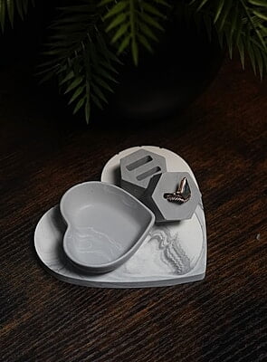 Copy of Large Heart Styling Trays- Marble