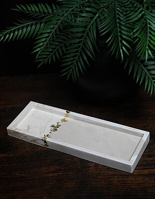 Copy of Rectangular Trinket Tray- Marble Split