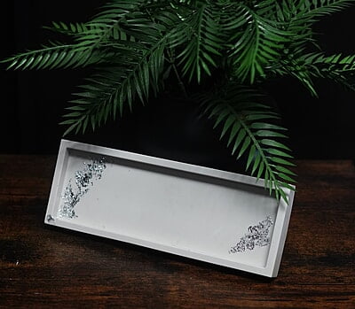 Copy of Rectangular Trinket Tray- Solid Colour