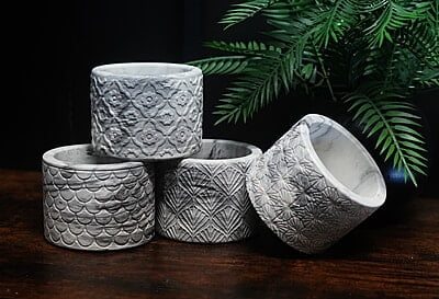 Copy of Pattern Pot/ Holder- Marble