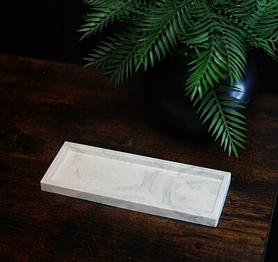 Copy of Rectangular Trinket Tray- Marble