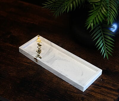Copy of Rectangular Trinket Tray- Marble