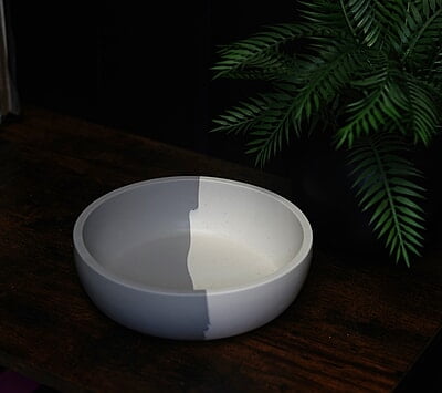 Copy of Large Round Bowl-Split Colour