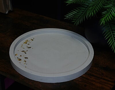 Copy of Large Round Tray- Solid Colour