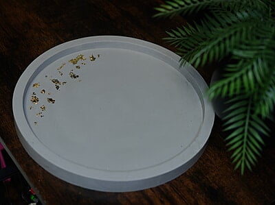 Copy of Large Round Tray- Solid Colour