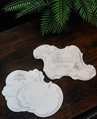 Copy of Filigree Styling Tray- Marble