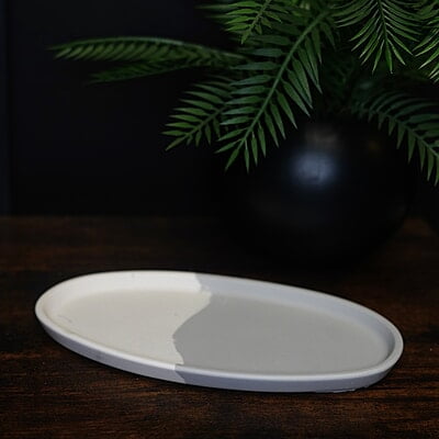 Copy of Oval Styling Tray- Split Colour
