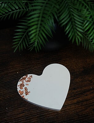 Copy of Large Heart Styling Tray- Solid colour