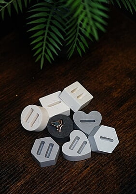 Copy of Ring Holders Shapes- Solid Colour
