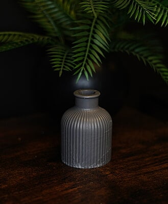Copy of Ribbed Flower Vase-Solid Colour