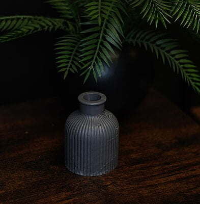 Copy of Ribbed Flower Vase-Solid Colour