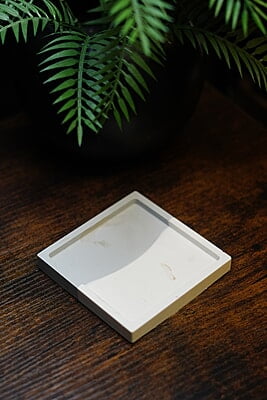 Copy of Square Coasters- Split Colour- Set of 6