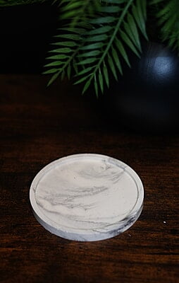 Copy of Circle Coaster- Marble- Set of 6