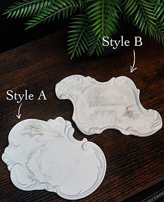 Copy of Filigree Styling Tray- Marble Copy of Filigree Styling Tray- Marble