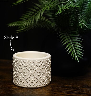 Copy of Pattern Pot/ Holder- Solid Colour Copy of Pattern Pot/ Holder- Solid Colour