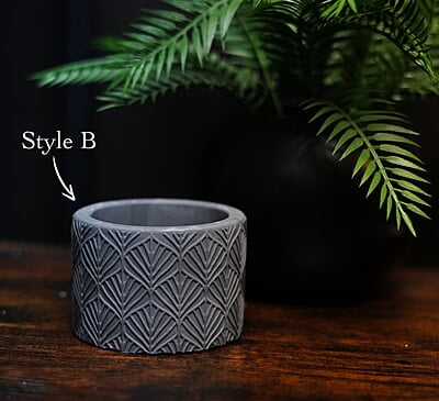 Copy of Pattern Pot/ Holder- Solid Colour Copy of Pattern Pot/ Holder- Solid Colour